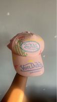 Casquette Von Dutch rose motifs logo