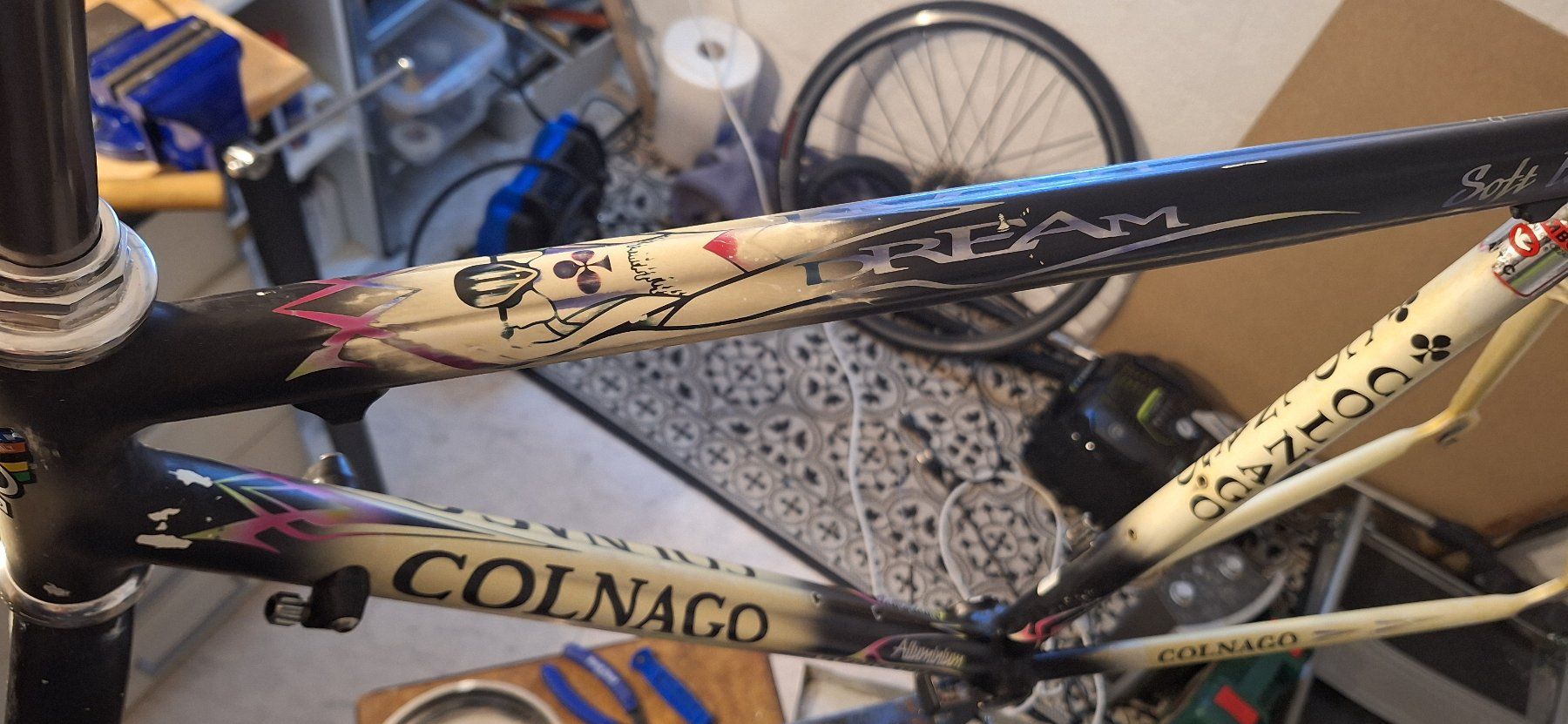 Colnago Ersatzteile: Colnago Dream Rahmen Rh56 – Gebraucht aus Neuhausen von  3