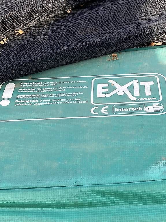 Trampolini: Ovales Trampolin von Exit – Usato da Baden venduto da sylivianne 3