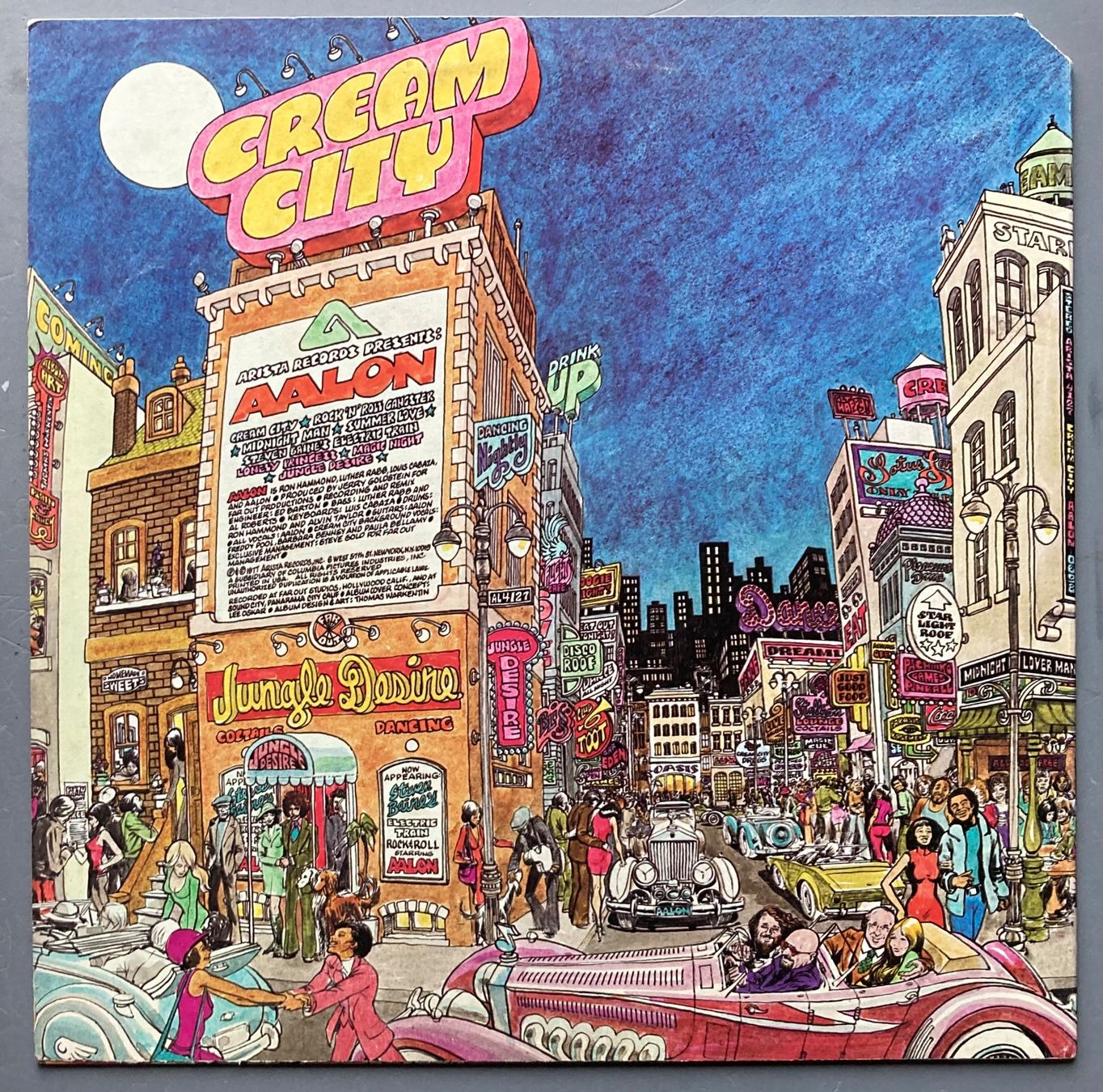 Dischi in vinile: AALON - CREAM CITY – Usato da Poliez-Pittet venduto da Newtown-Records 1