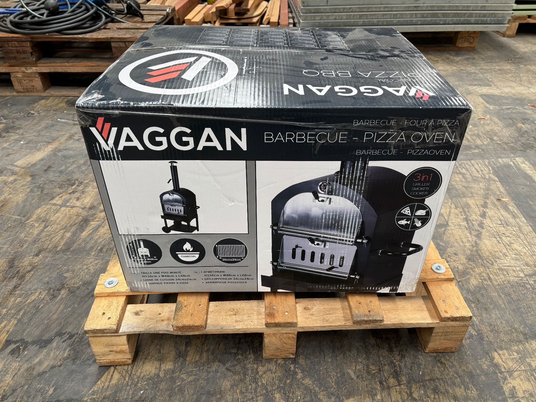 Pizzaofen: Vaggan Barbecue-Pizza Ofen – Neu und originalverpackt aus Wildegg von Rider59 1