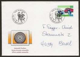 1997 Brief Tag der Briefmarke  BURGDORF