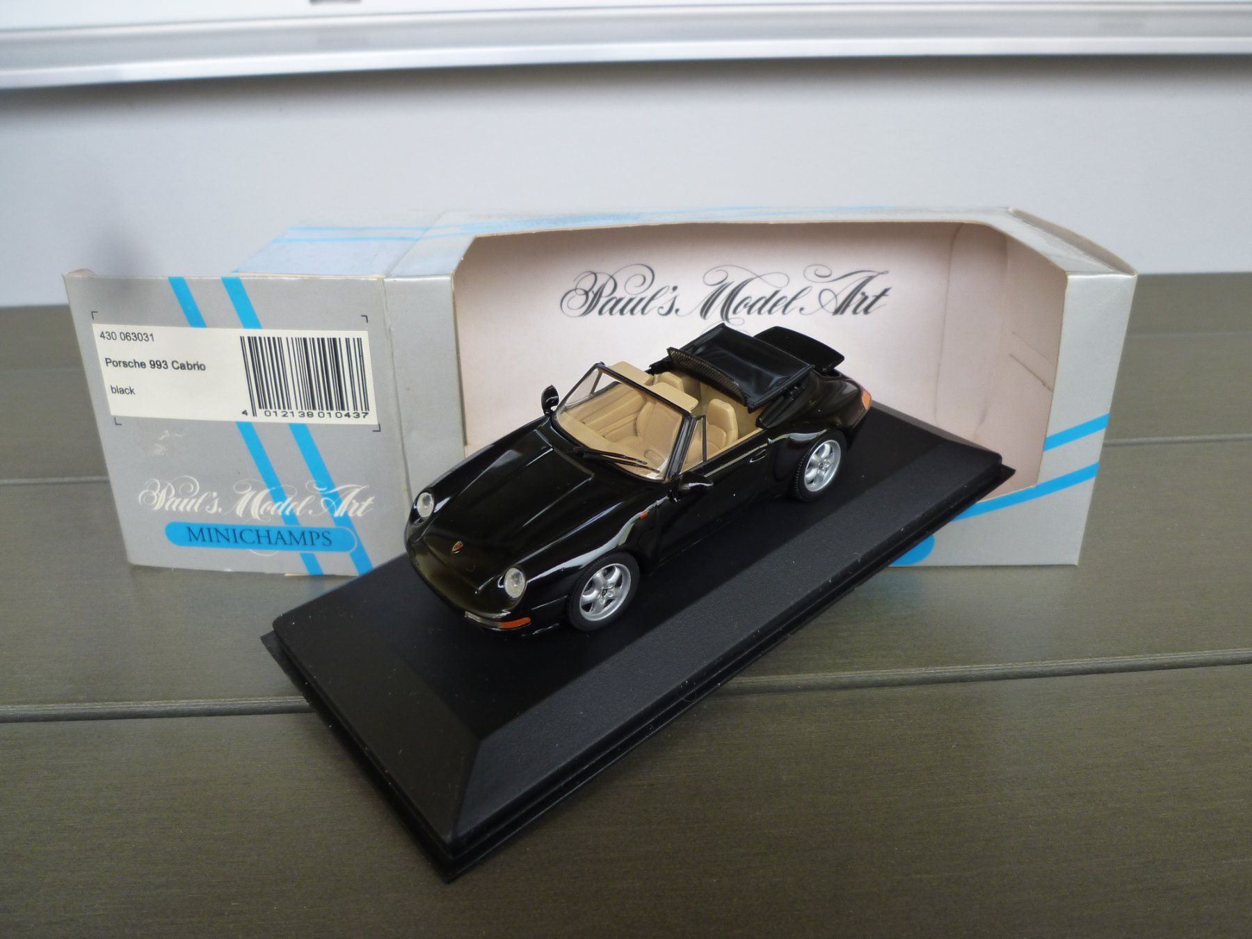 Porsche Modellini d'auto: Porsche 993 Cabrio – Nuovo e nell'imballaggio originale da Flawil venduto da Imperiosud