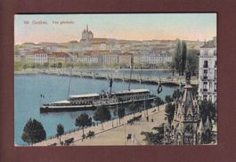 GENEVE - Bateau CGN La Suisse - 1910