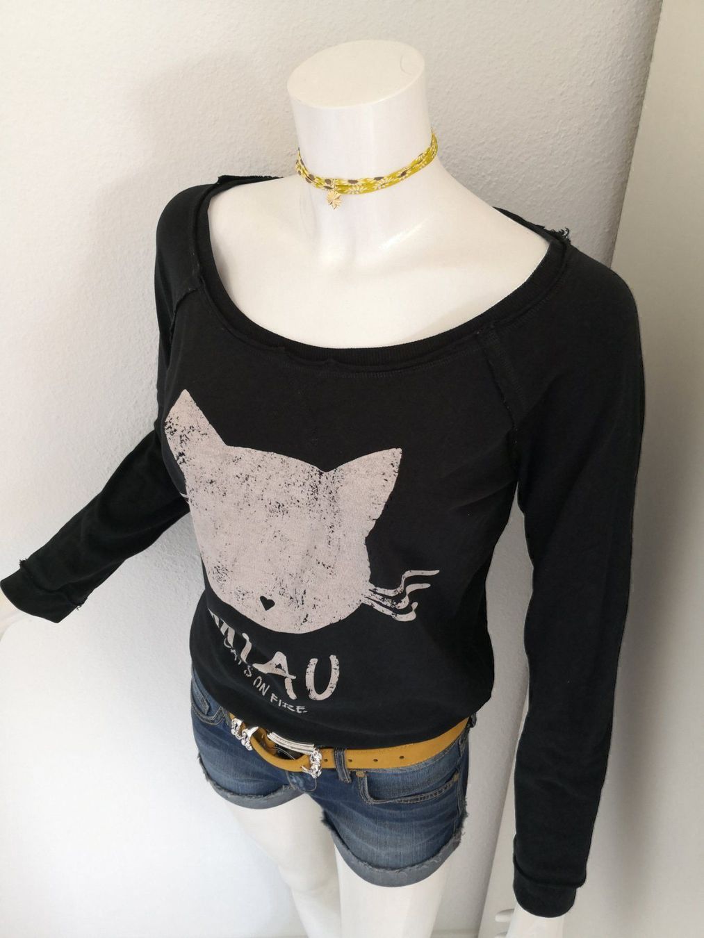 Mango Maglioni & Felpe: 🤩MANGO MIAU PULLOVER SCHWARZ & D&G P. – Nuovo (secondo la descrizione) da Olten venduto da Naja-Twins-Twins 3