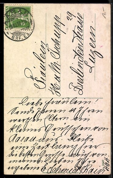 Cartoline postali: AK Aarau, Blick auf das Schloss – Usato da Berlin venduto da bartko-reher 1