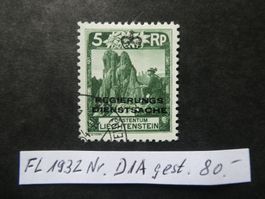 FL 1932 Nr. D1A gestempelt