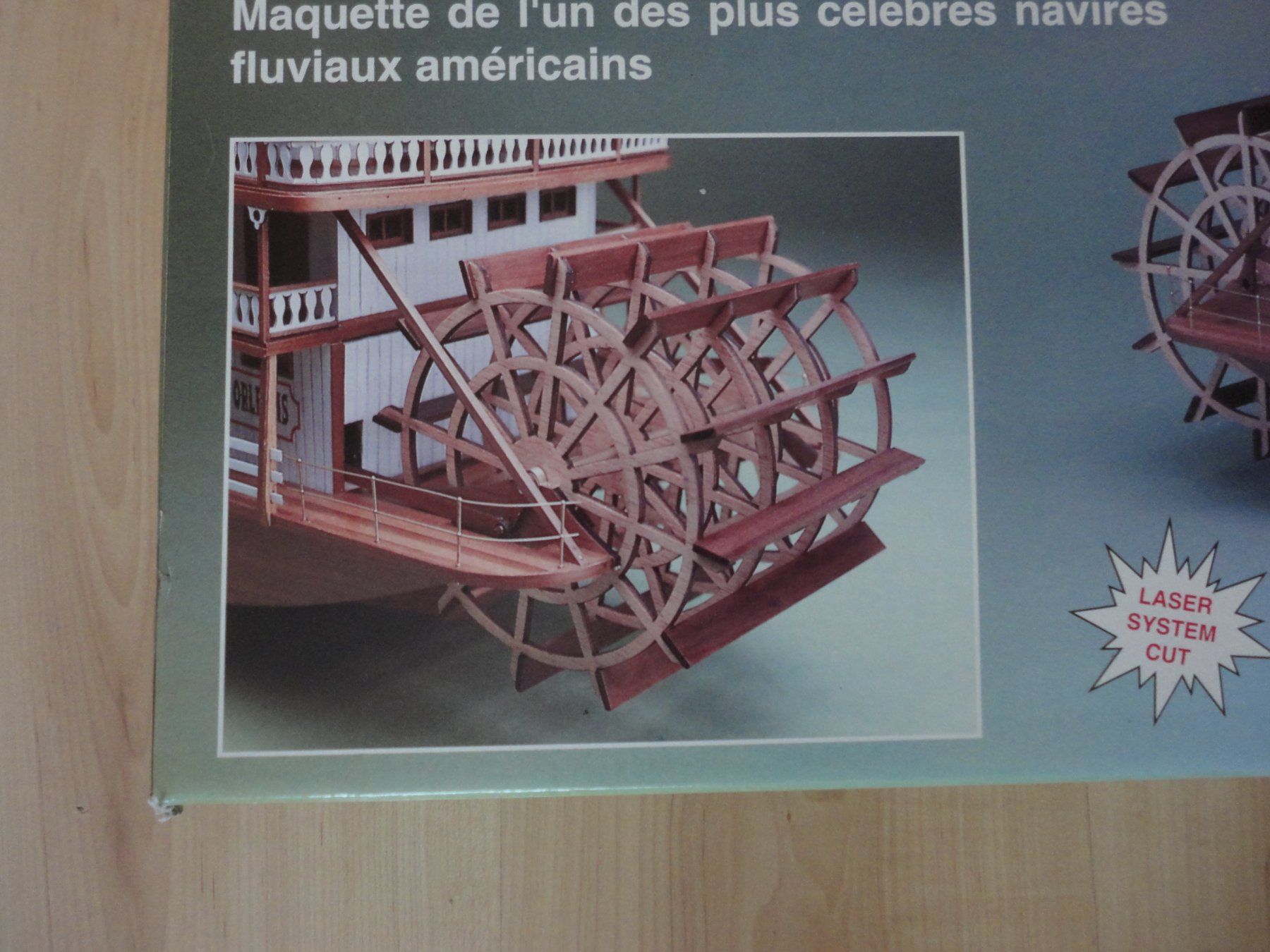 Kit di modellismo & Modellini statici: Mississippi 1870 Raddampfer Modellbausatz – Nuovo e nell'imballaggio originale da Horgen venduto da RcModell 2