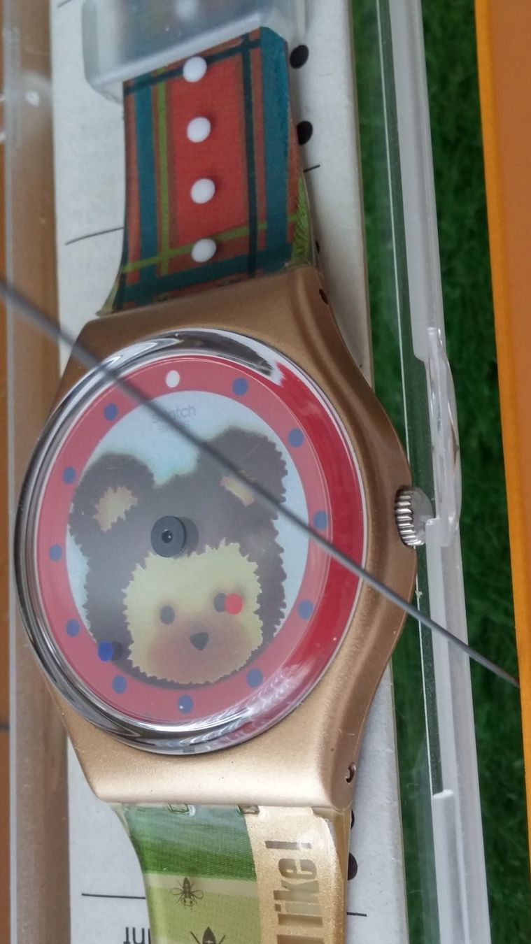 Swatch Uhren: SWATCH TEDDY GJ121 Sammleruhr – Gebraucht aus Zürich von sendbad 3
