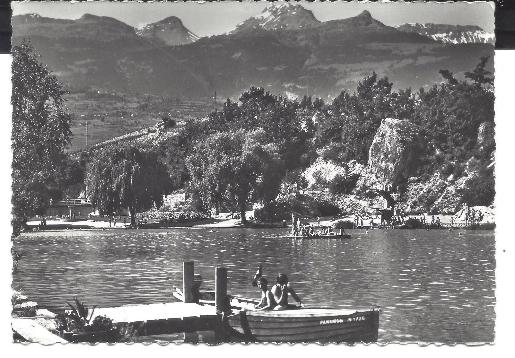 Cartoline postali: SIERRE, Lac de Géronde - La Plage , non circulée – Nuovo (secondo la descrizione) da Les Valettes venduto da Nuba1