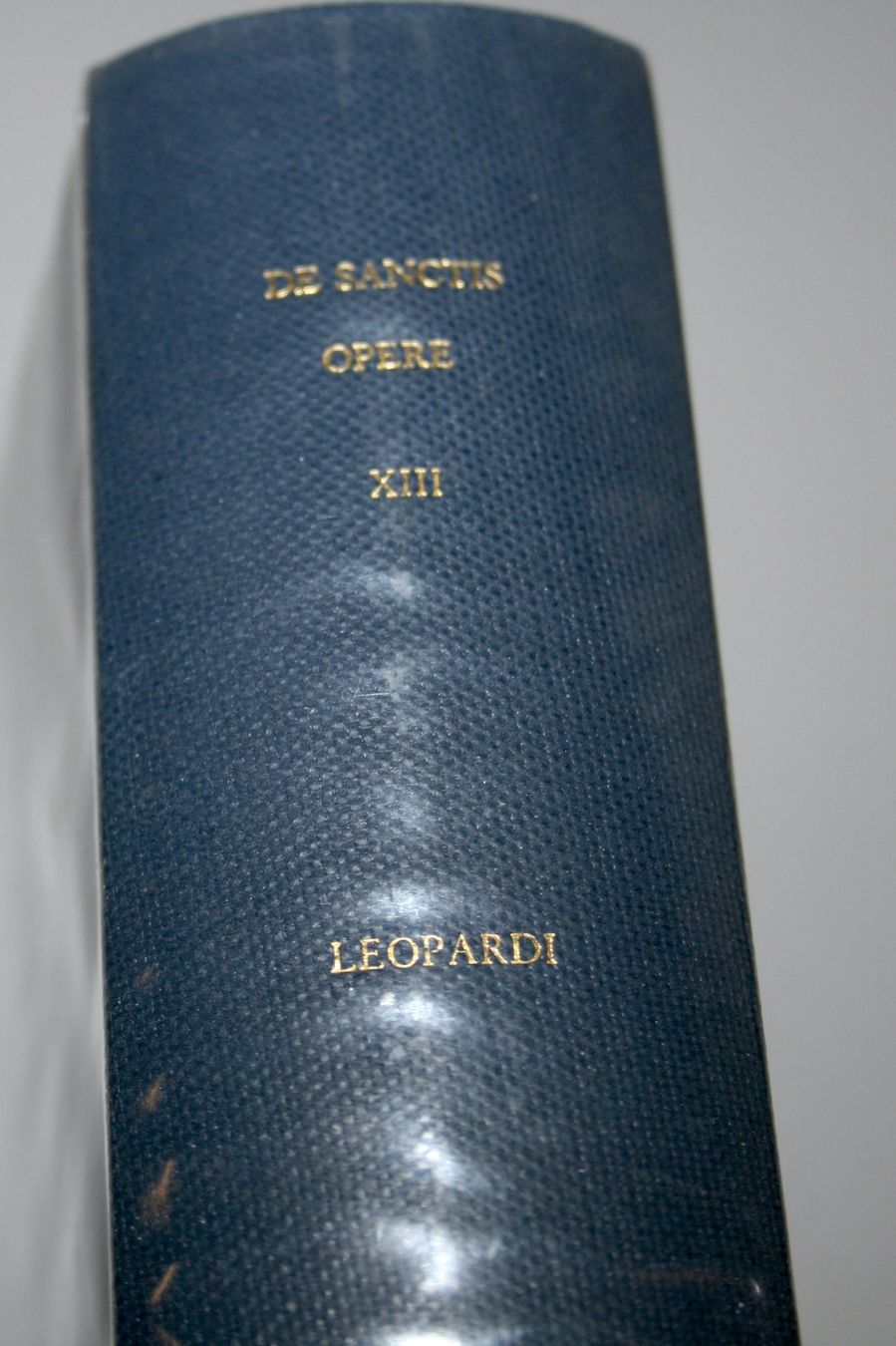 Bücher: Francesco de Sanctis: LEOPARDI, 1969 (a277 – Gebraucht aus Schaffhausen von Kartenprofi