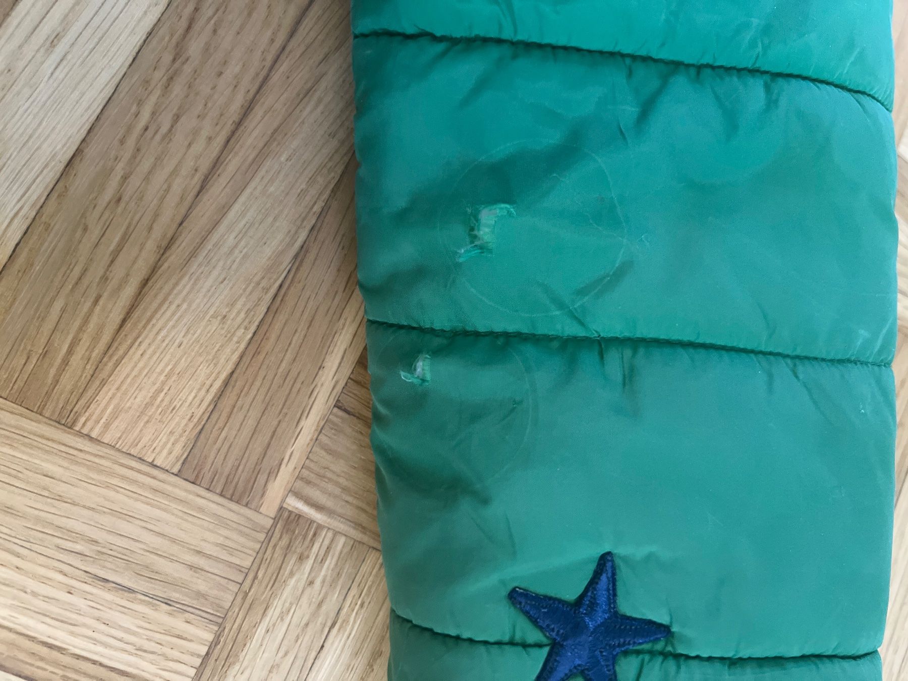 Giacche & Cappotti: Winterjacke grün, Gr. 128, wattiert – Usato da Zuchwil venduto da Commander0 5