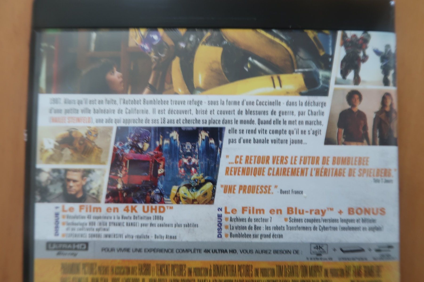 Tutti i DVDs: 4K & Blu-ray         BUMBLEBEE    Français Anglais – Usato da Porrentruy venduto da tupatup 7