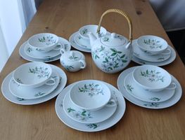 Teeservice K&A Krautheim Selb Bavaria 20 tlg, Vintage, Rar!