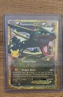 Pokémon Karte Rayquaza EX 85/124 neuwertiger Zustand