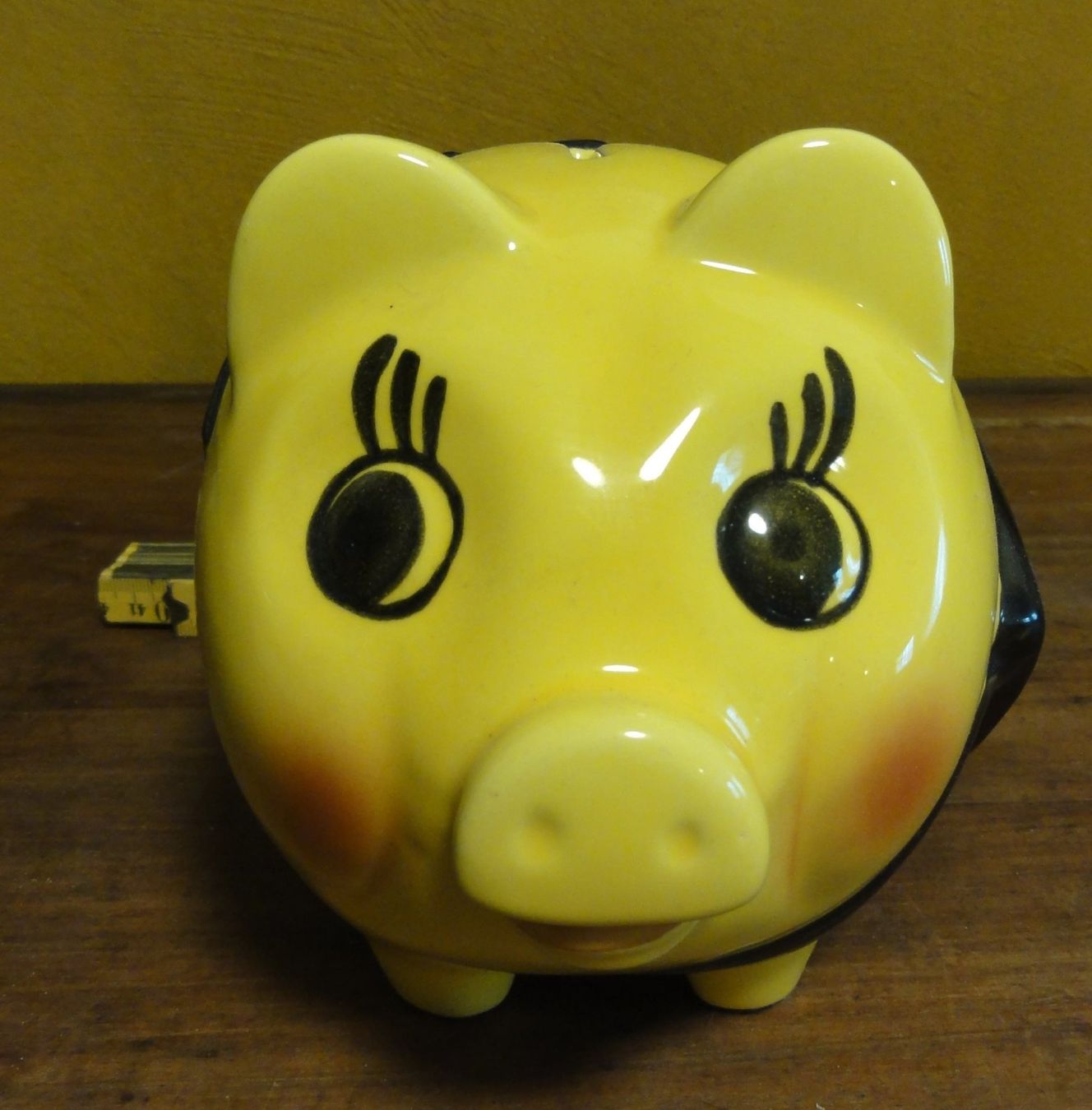 Salvadanai: Sparschwein mit Post-Logo, gelb – Usato da Wohlen AG venduto da Flusslauf 2