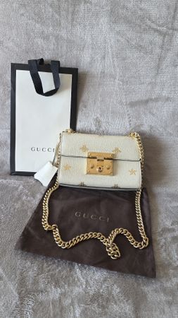 Gucci bag padlock bee and stars