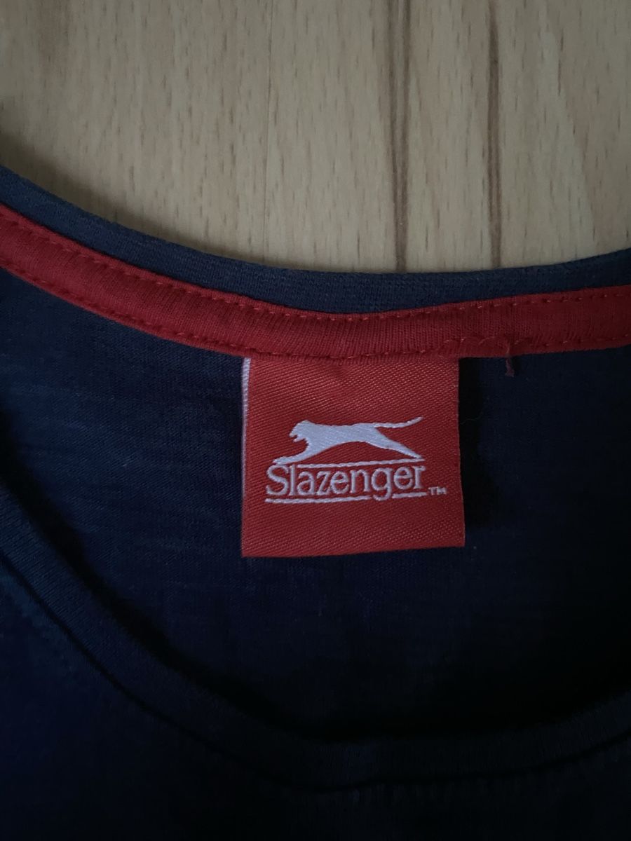 T-shirt: SLAZENGER T-SHIRT NAVY MIT PRINT – Usato da Arbon venduto da arminnnn 2
