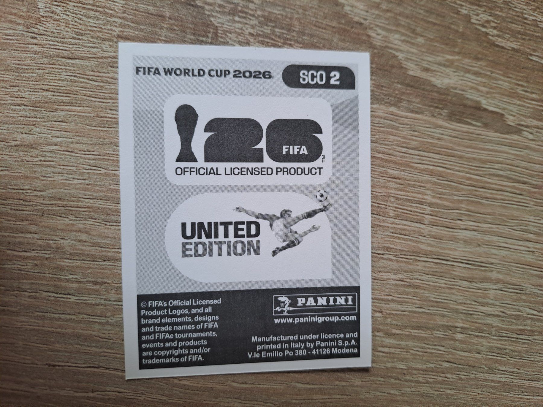 Fifa Sammelbilder & Trading cards: SCO 2 – Neu (gemäss Beschreibung) aus Pratteln von olliw 1