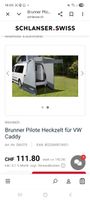 Heckzelt "Pilote" für VW Caddy