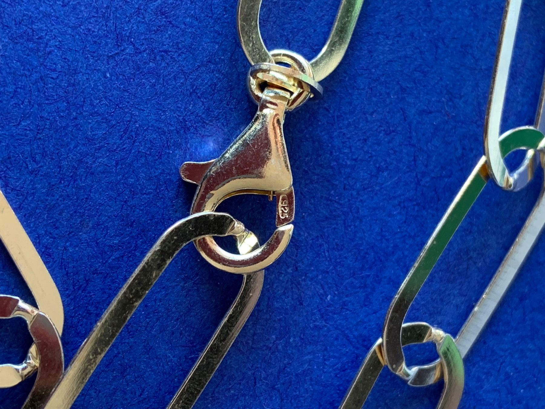 Catenine: Sterling Flache Elemente vergoldet (88cm) – Nuovo (secondo la descrizione) da Laufen venduto da Bellebellezza 7