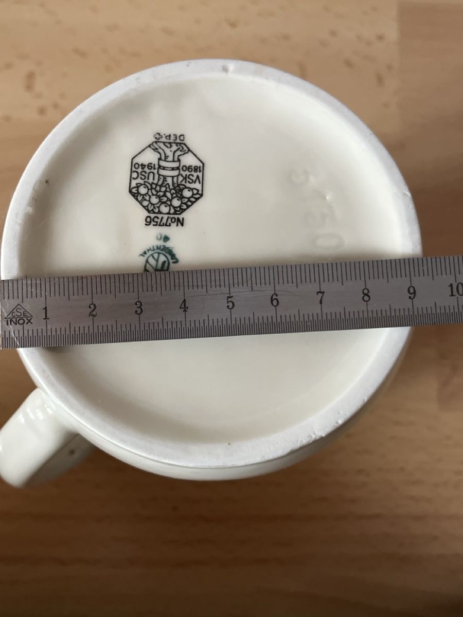 Caraffe: Milchkrug Langenthal Swiss – Usato da Lengnau AG venduto da Schmitzli05 1