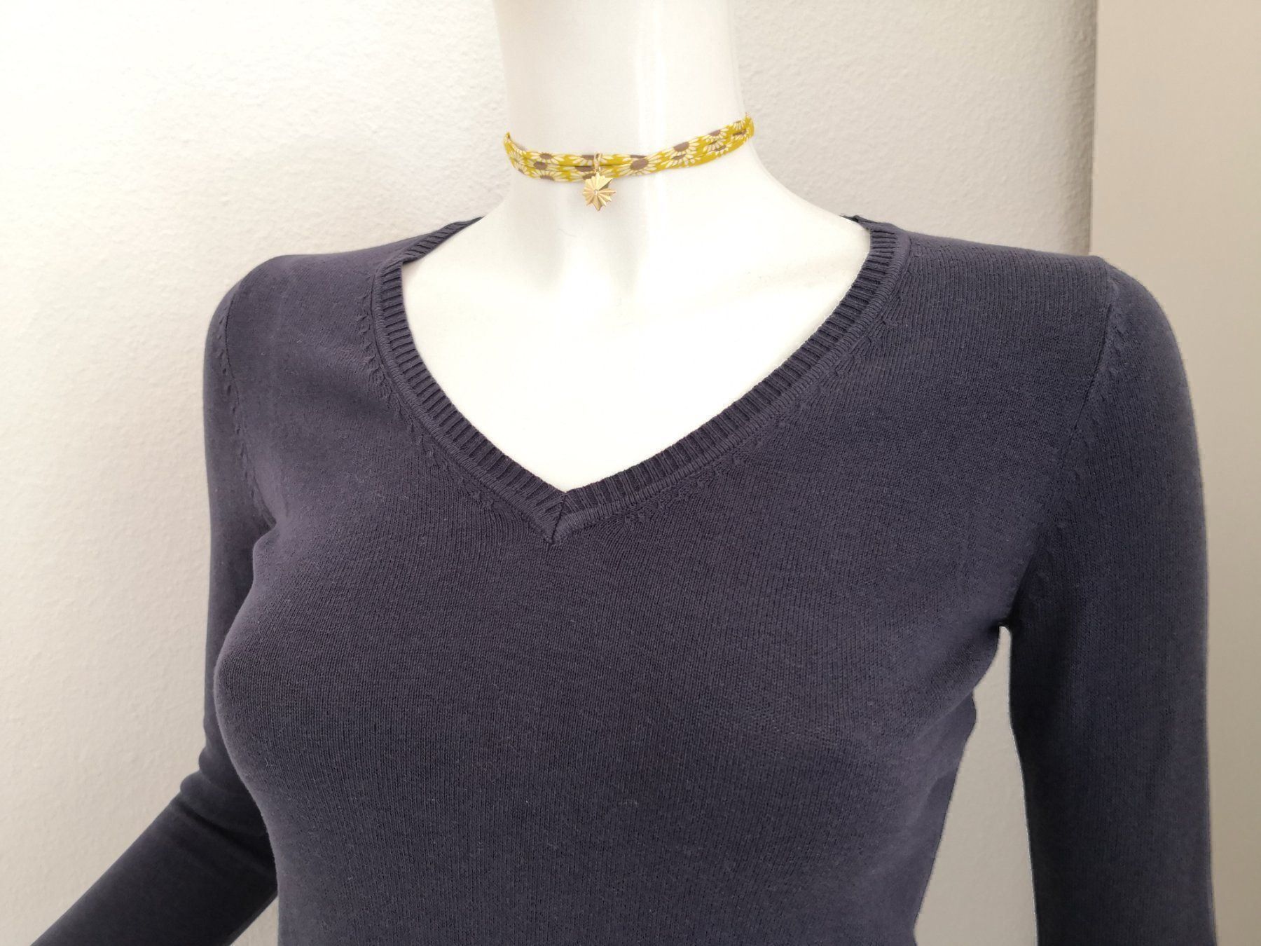 Mango Maglioni & Felpe: 🤩MANGO STRICK PULLOVER DUNKELBLAU V-SCHNITT NEU & D&G P. – Nuovo (secondo la descrizione) da Olten venduto da Naja-Twins-Twins 6