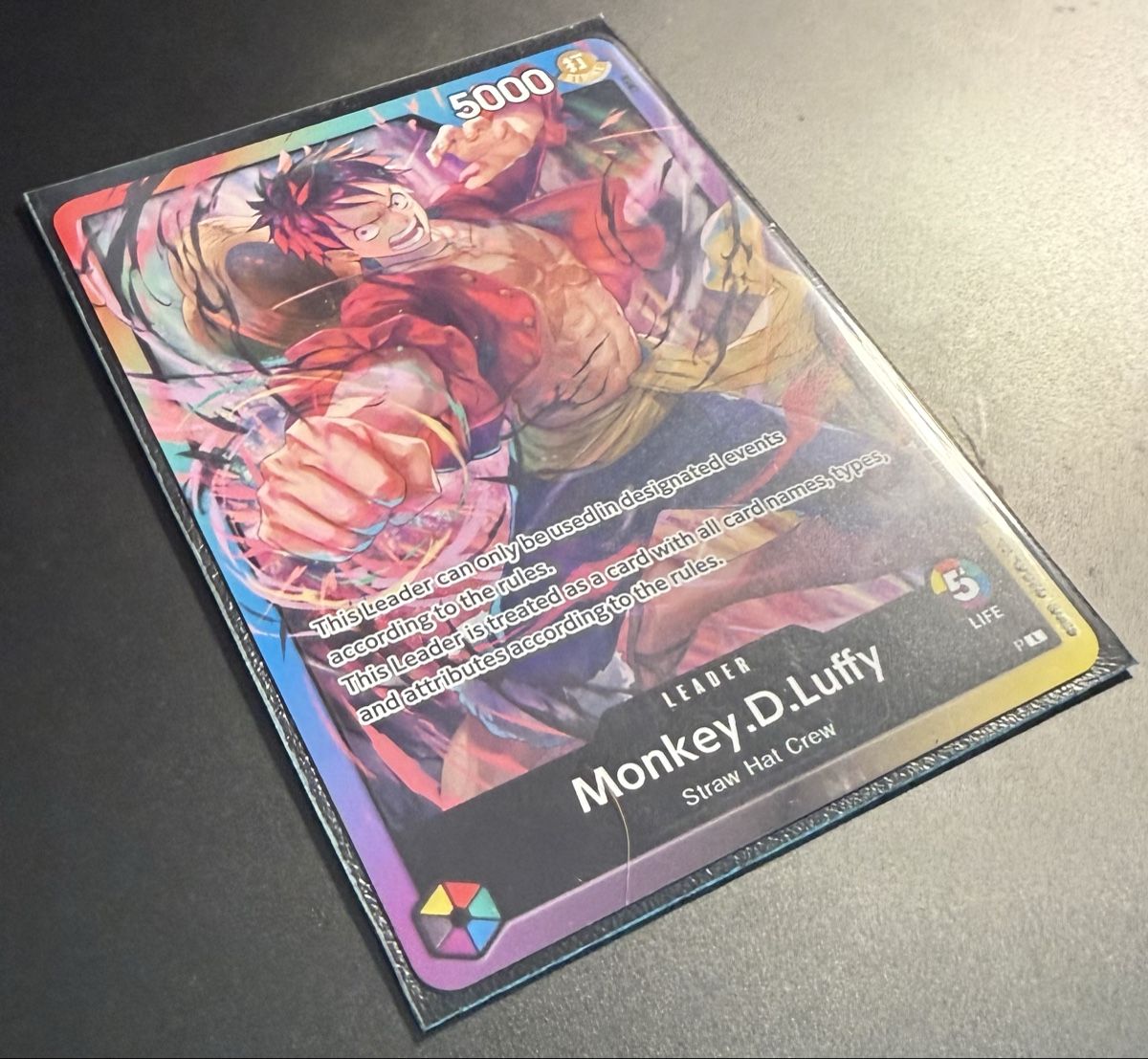 Bandai Carte collezionabili: Monkey.D.Luffy leader P - multicolor – Nuovo (secondo la descrizione) da Châtillon JU venduto da Kev10 2