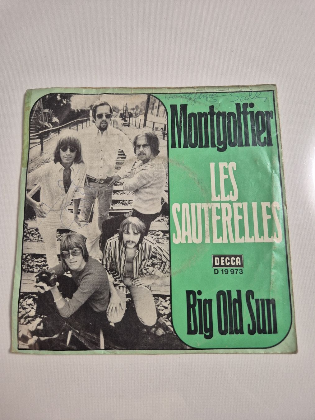 Schallplatten: Montgolfier Les Sauterelles -  Big Old Sun - Single 7 – Gebraucht aus Uster von newwave0