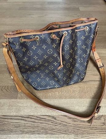 Louis Vuitton Noe Handtasche Monogram Canvas Top Zustand!