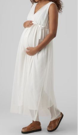 Umstands-Hochzeitskleid / Sommerkleid,Weiss,Grösse 36/S