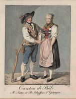 Basel  Tracht  Eptingen von König 1804