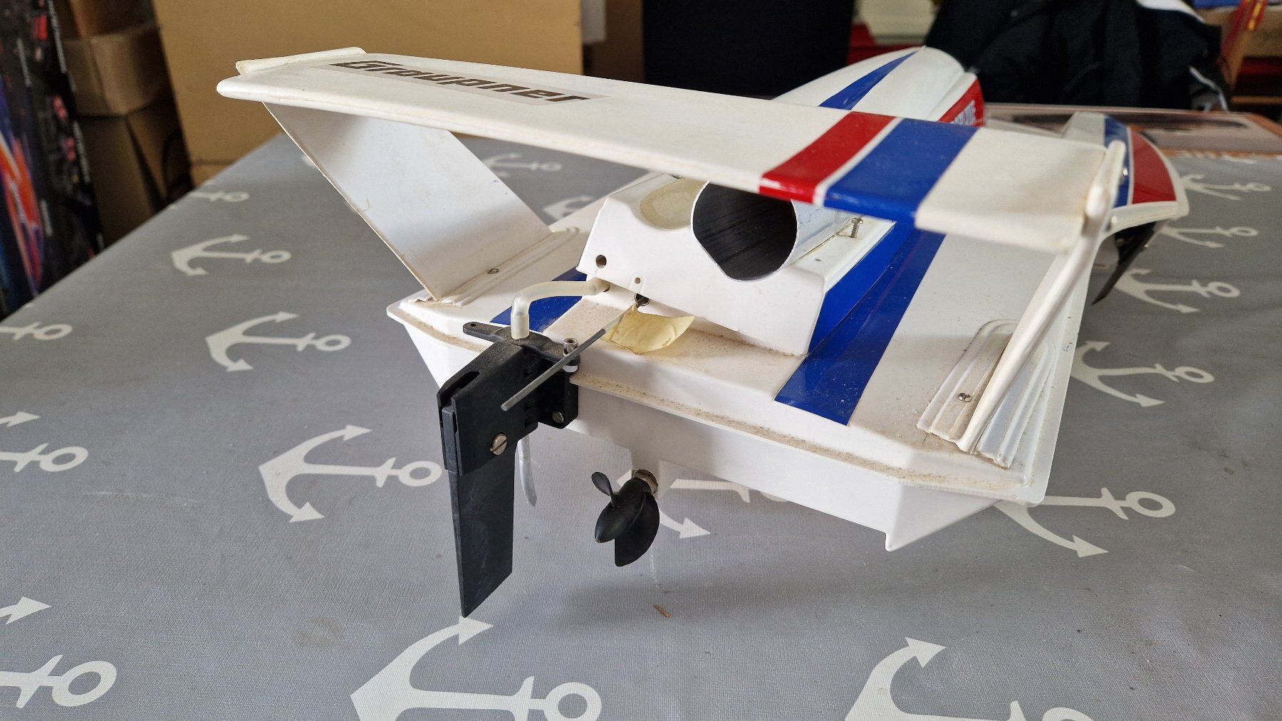 Graupner Modellismo RC: RC Boot Hydroplane von Graupner – Usato da Hausen AG venduto da Fjf130 3