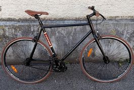 Fixie Bike - 57 cm - Urban Brown - Singlespeed