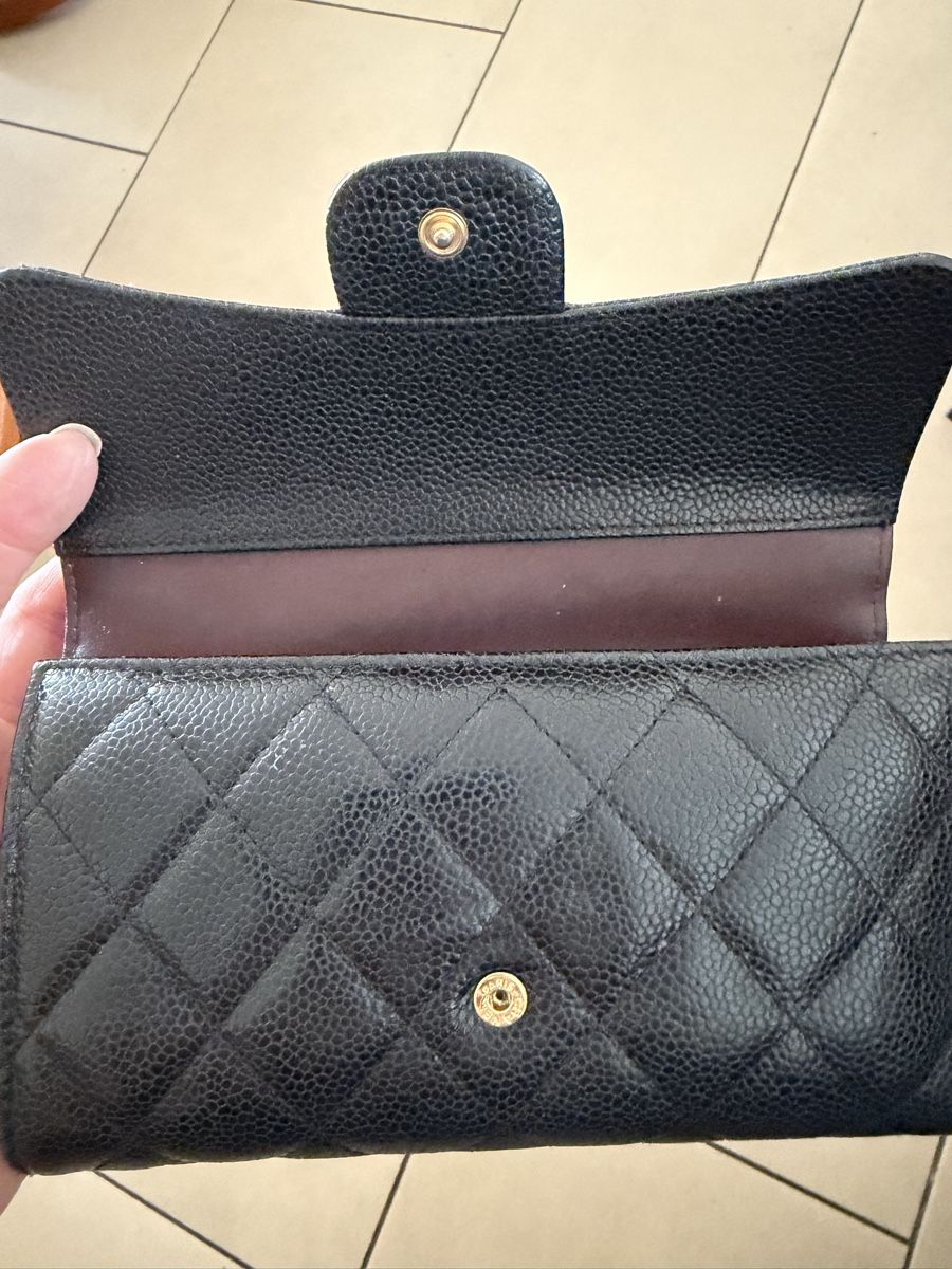 Chanel Portamonete: Chanel Portmonee  18/10 cm – Usato da Belp venduto da Aliya 6