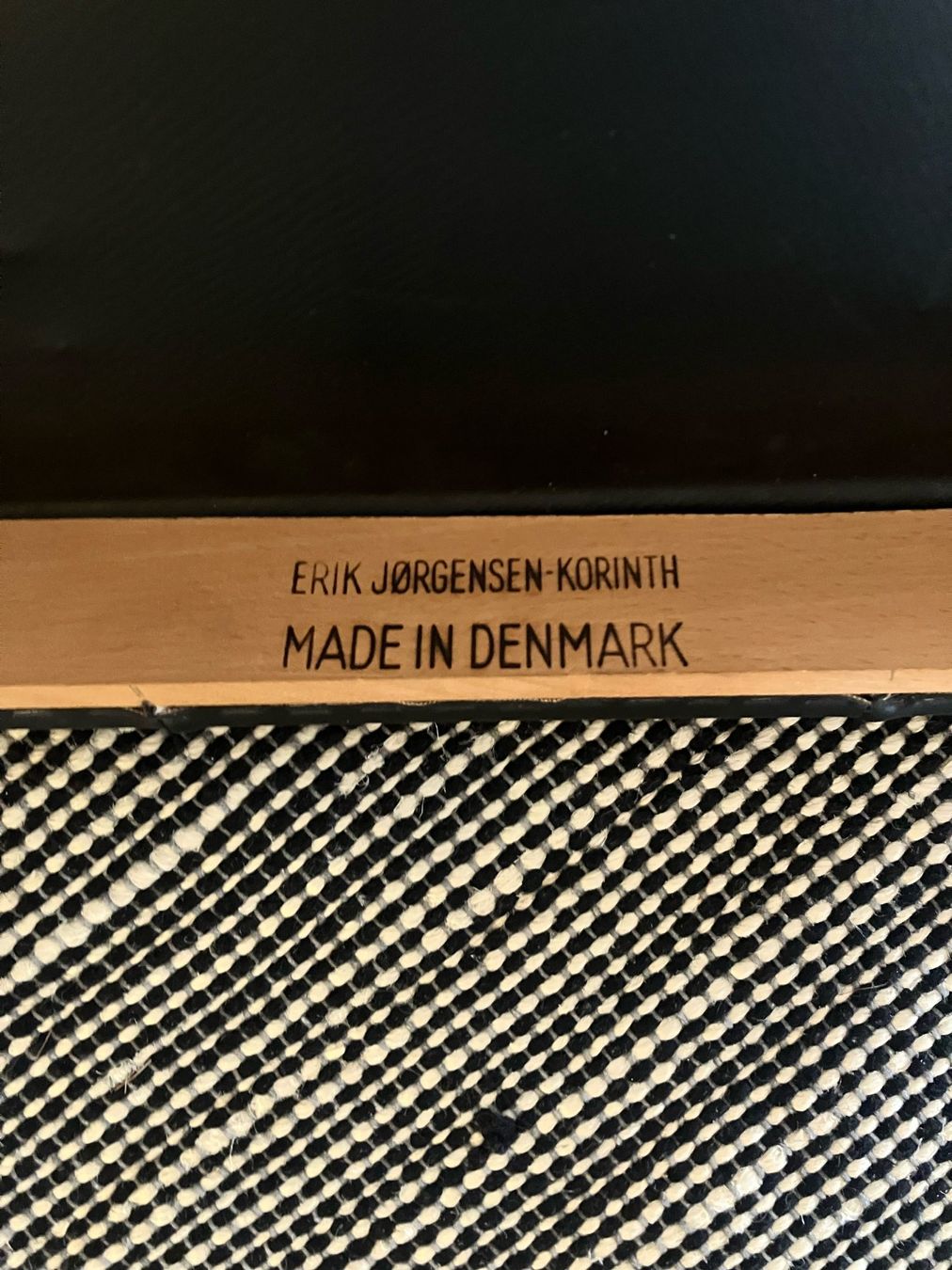Hocker: Ottoman Erik Jorgensen Denmark, circa 1960 – Gebraucht aus Pully von Billy. 3
