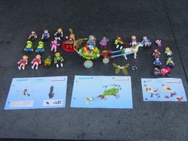 Playmobil Set Konvolut Figuren Kutsche gebraucht