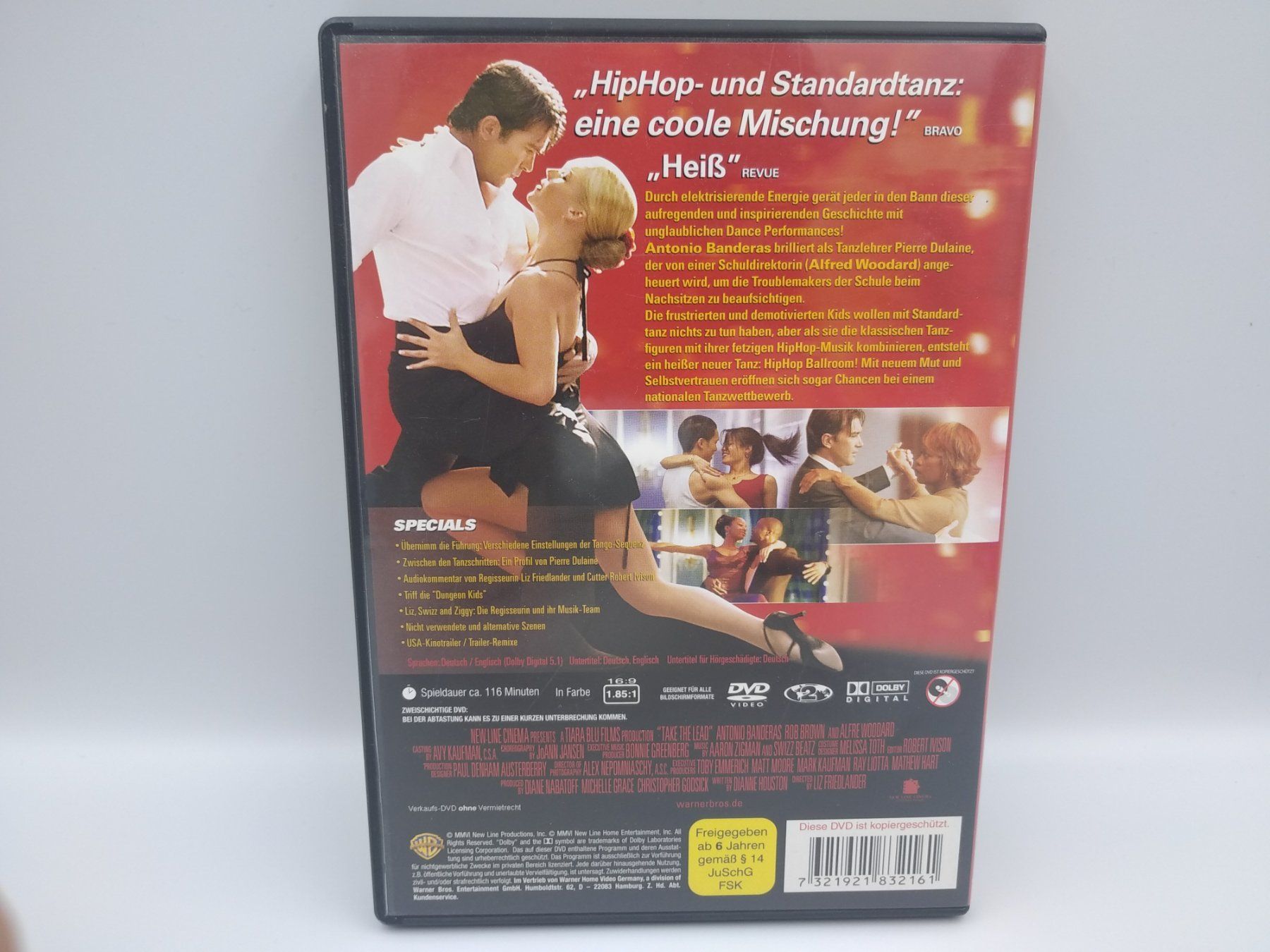 Alle DVDs: DVD DANCE! ANTONIO BANDERAS – Gebraucht aus Bäch SZ von Swissy46 1