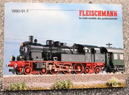 Catalogue Fleischmann, 1990/91, HO, N-piccolo, en français