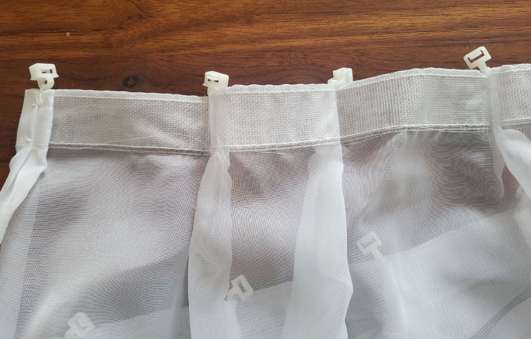 Vorhänge: Drei Vorhänge weiss: 220 / 160 / 140 cm breit – Gebraucht aus Birmenstorf AG von Cjl 3