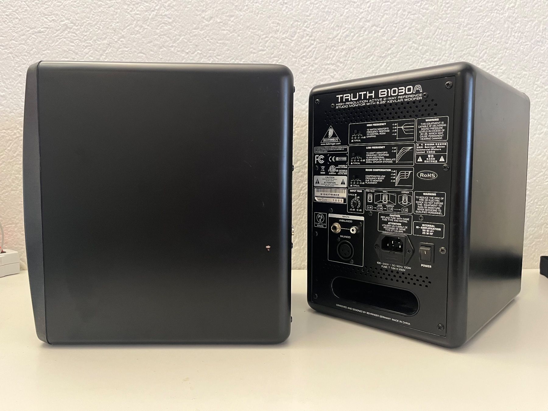 Behringer Casse acustiche: Behringer B1030A Pair Truth (Aktive Studiomonitore + Kabel) – Usato da Bern venduto da JodokusKwak 3