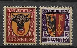 PJ118 - Pro Juventute 1918 **