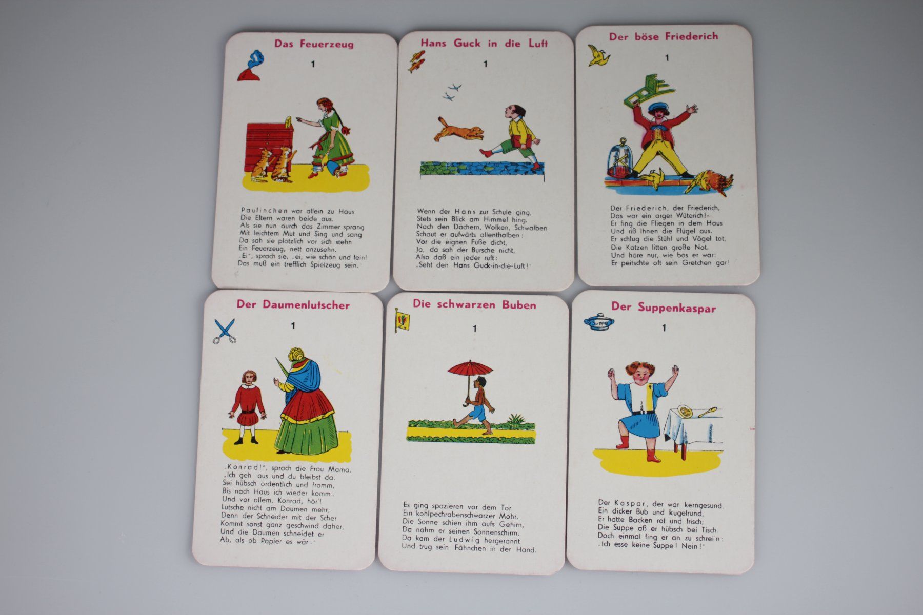 Spiele: Struwwelpeter Kartenspiel Vintage – Gebraucht aus Basel von IRMAundFRED 4