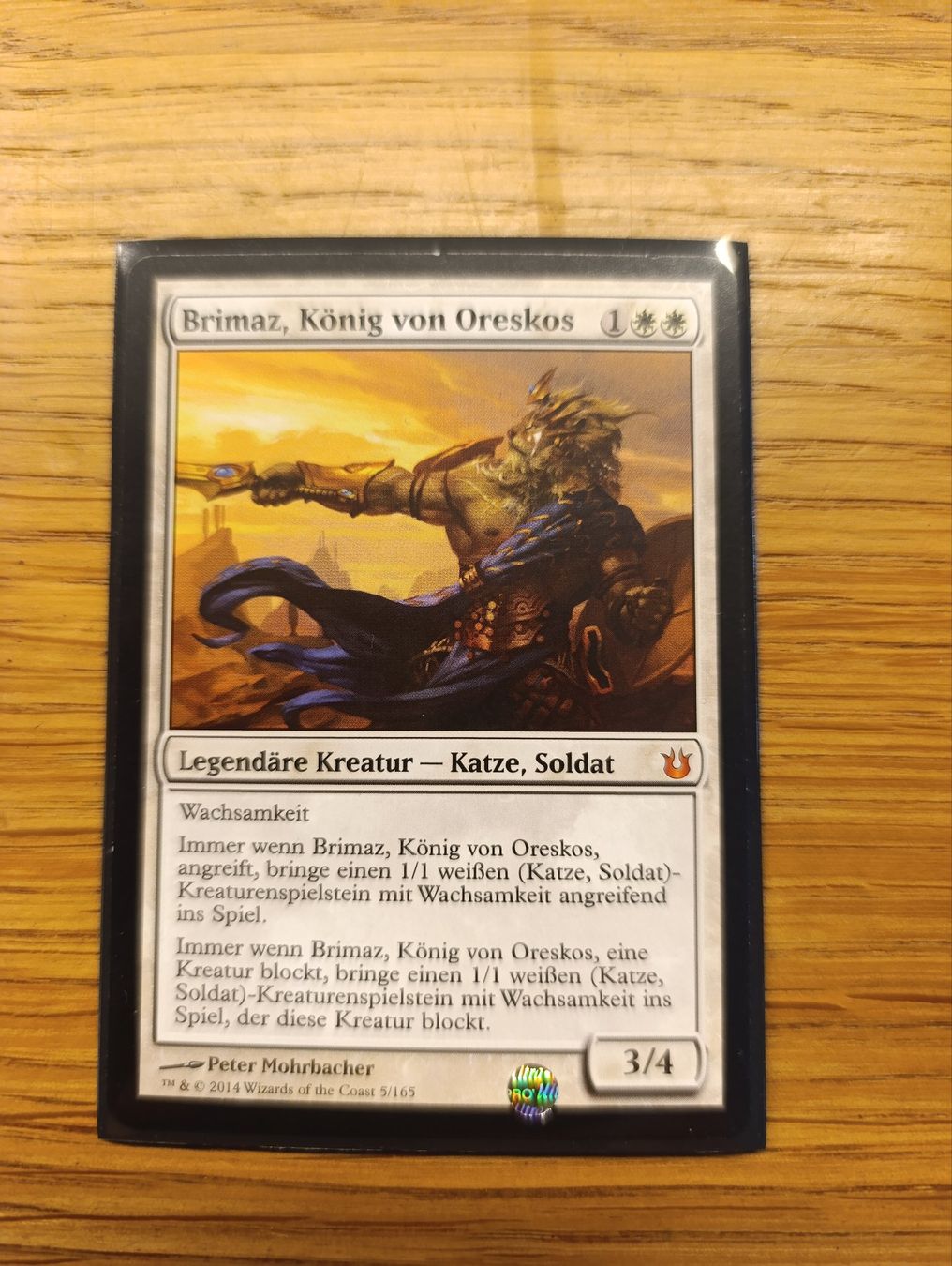 Giochi: MTG Brimaz König, von Oreskos – Usato da Luterbach venduto da velofanatic