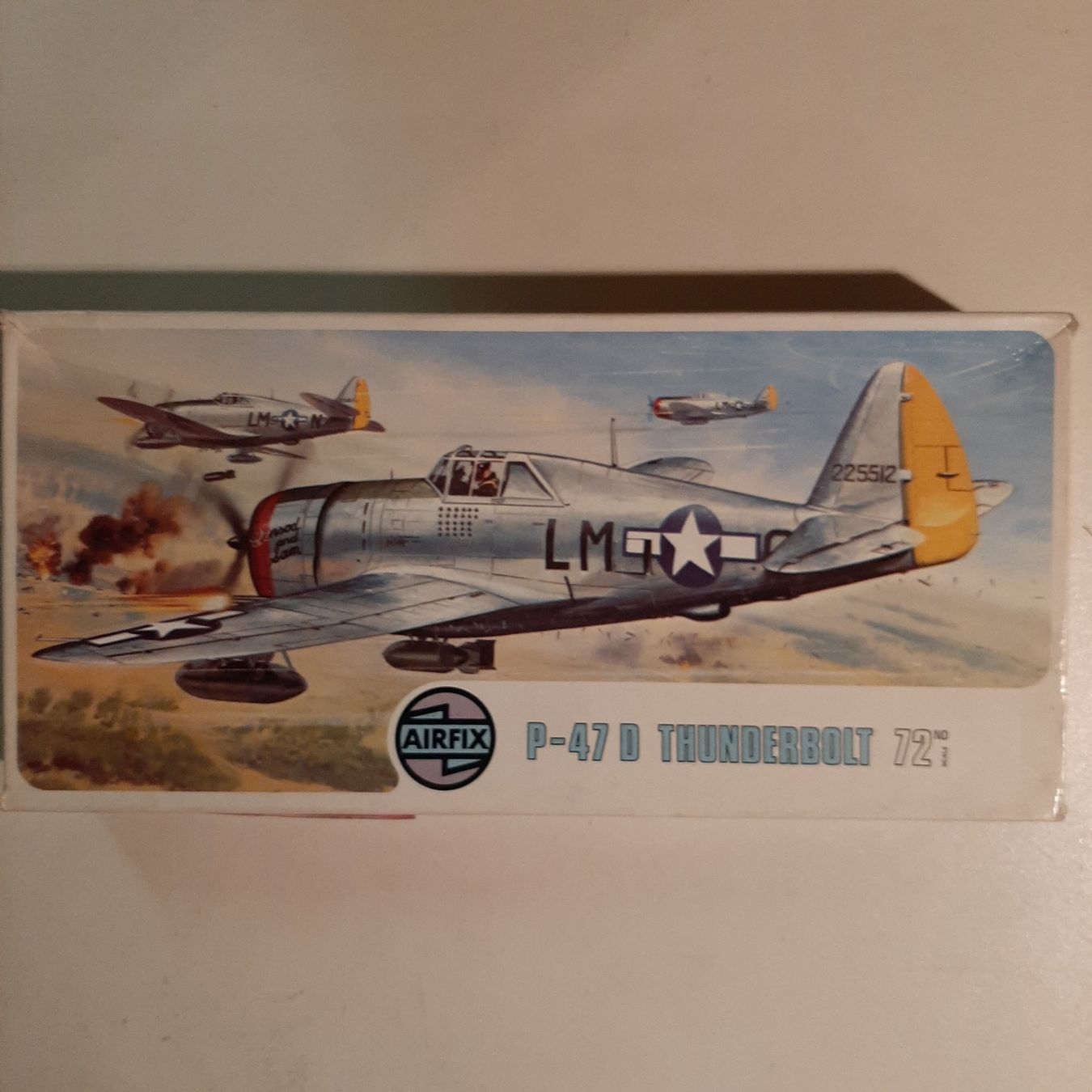 Airfix Kit di modellismo & Modellini statici: 1300 ... Republic P-47 D Thunderbolt ... Airfix 02055 – Usato da Bonstetten venduto da Benibanny59