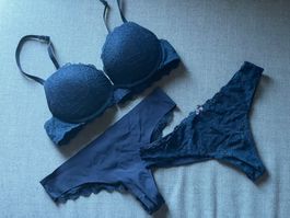 Intimissimi Super Push-up-BH Simona +  2 Stk. Brazilian Slip