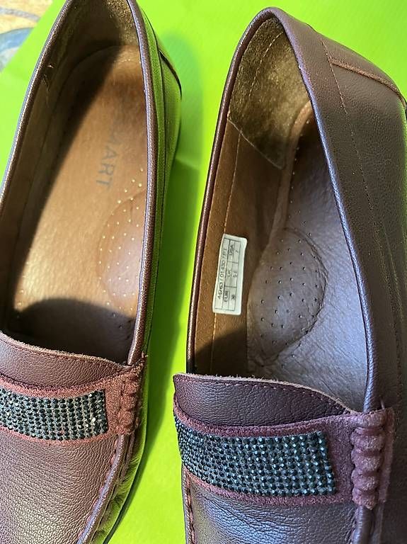 Damenschuhe: Mocassins bordeaux (T.38) – Neu (gemäss Beschreibung) aus Genève von rol_v8q2
