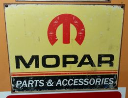 Blechschild MOPAR PARTS + ACCESSORIES