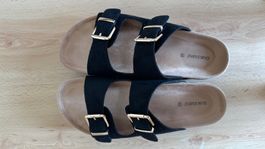 Sandalen Graceland schwarz Grösse 40 Damen neuwertig