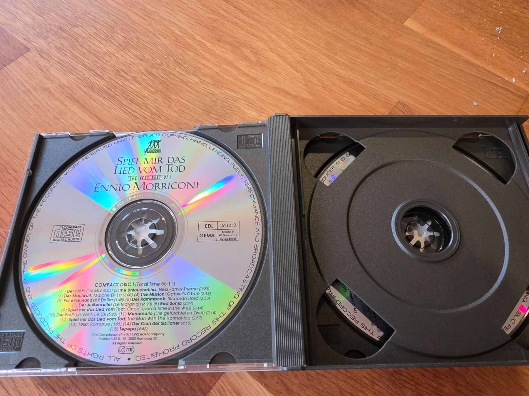 CD: Boîtier de 2CD Ennio Morricone – Nuovo (secondo la descrizione) da Cudrefin venduto da sebou05 1